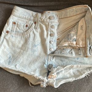 Levi’s 501 High Rise Woman’s Jean Shorts